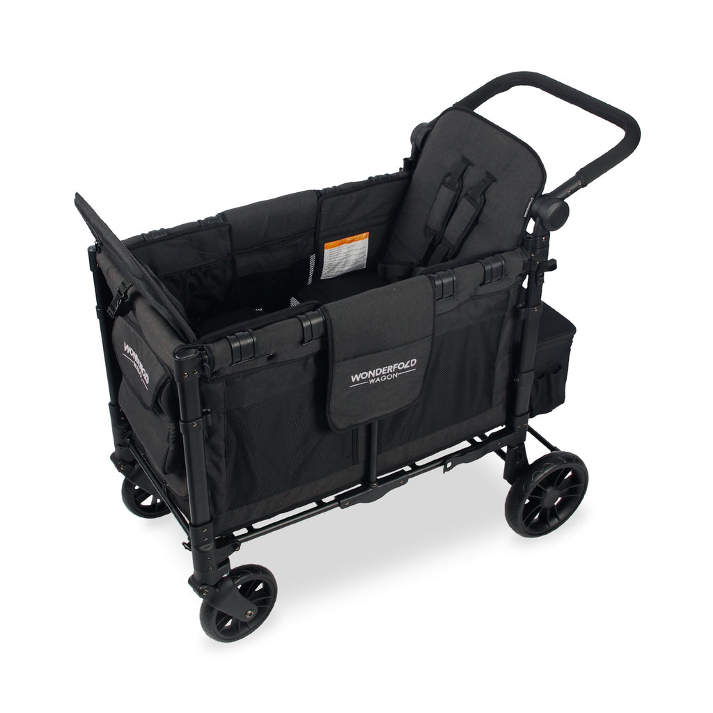 W2 ELITE poussette wagon  multi-fonctions 2 places NOIRE