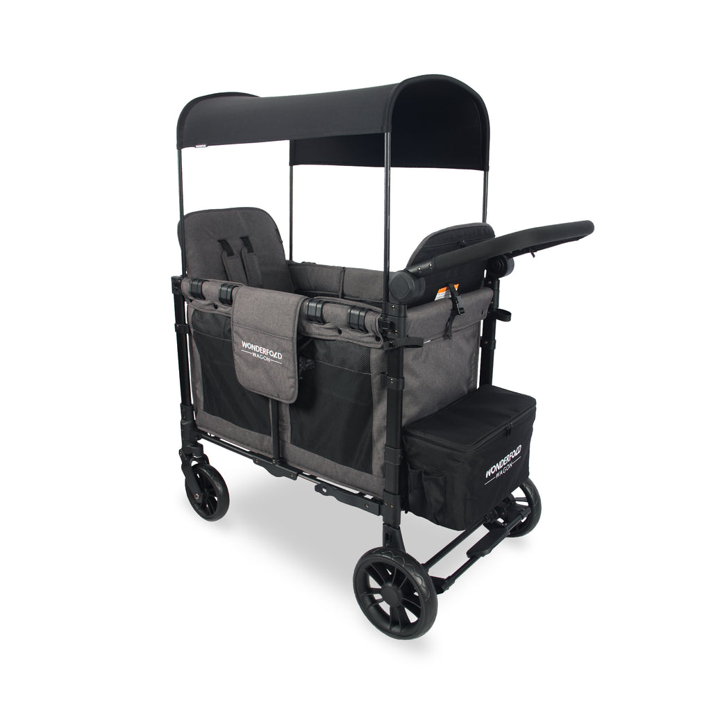 W2 ELITE poussette wagon multi-fonctions 2 places GRISE
