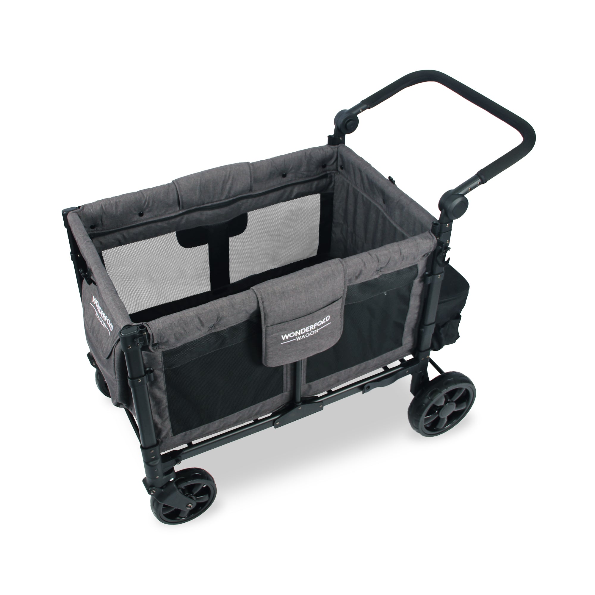 W4 ELITE 4-seater multi-function wagon stroller GRAY