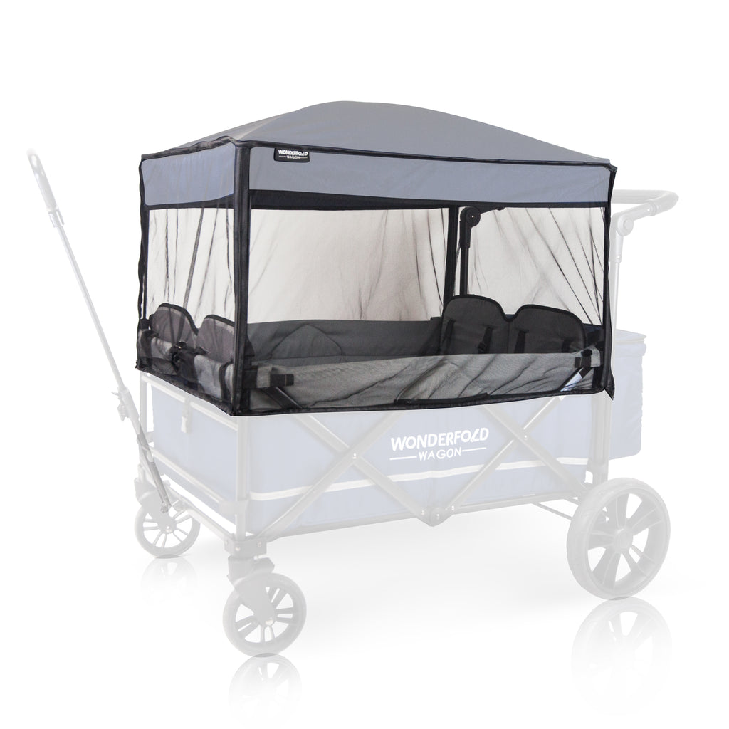 Moustiquaire poussette Baby Wagon pour 4 enfants